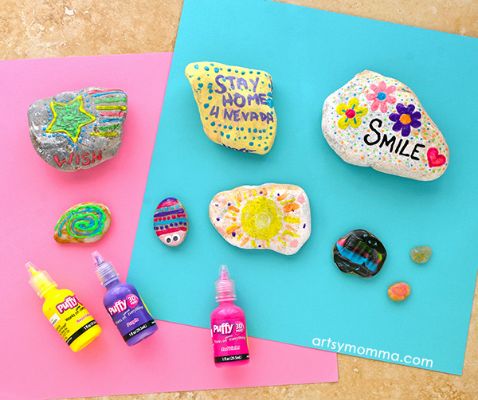 25 Insanely Amazing Puff Paint Projects For Kids  Puffy paint crafts, Diy  crafts love, Puffy paint project