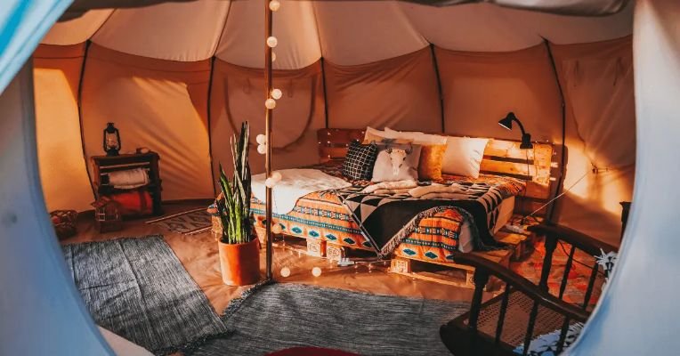 Indoor Camping Ideas for an Indoor Camping Date - Friday We're In Love