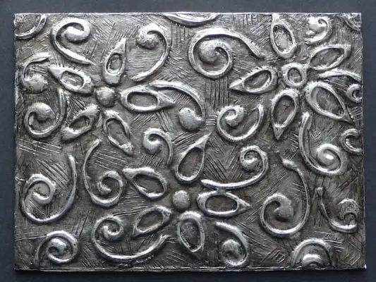 5 Easy Steps to Create Embossed Foil Relief Wall Art