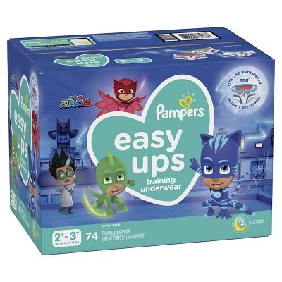 Features Of Pampers Easy Ups vs. Huggies Pull Ups