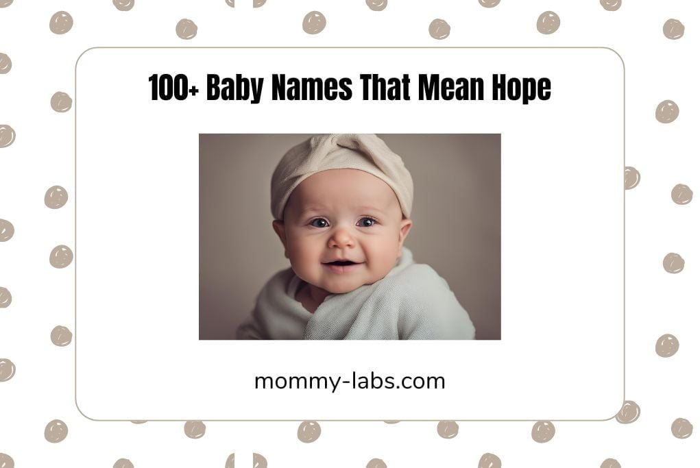 Baby Names That Mean Hope