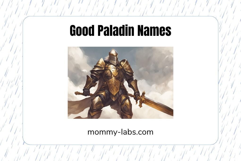 Good Paladin Names Main