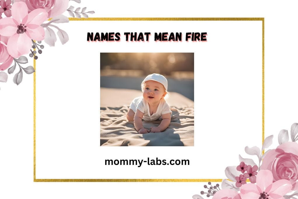 Names Meaning Fire