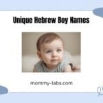 Unique Hebrew Boy Names