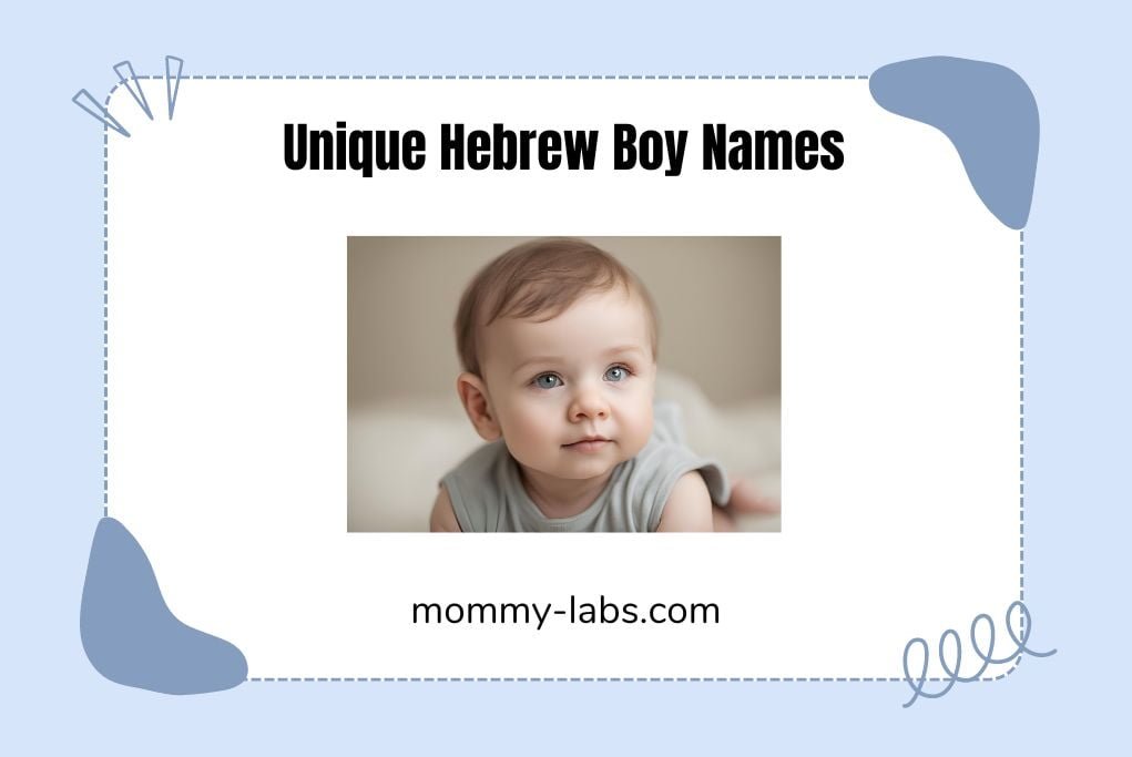 Unique Hebrew Boy Names